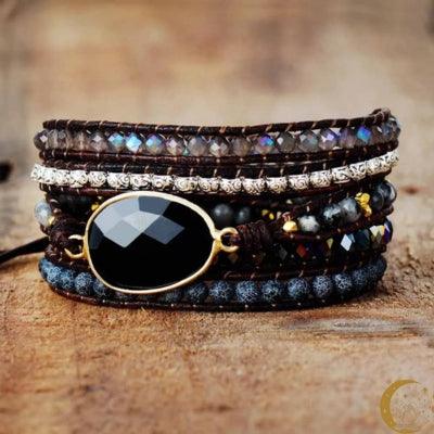 bracelet en onyx